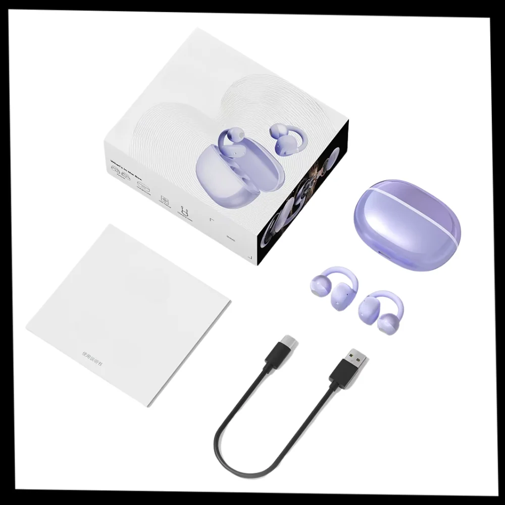 Noise Cancellation Wireless Bluetooth Headphones Open Ear - Image 11
